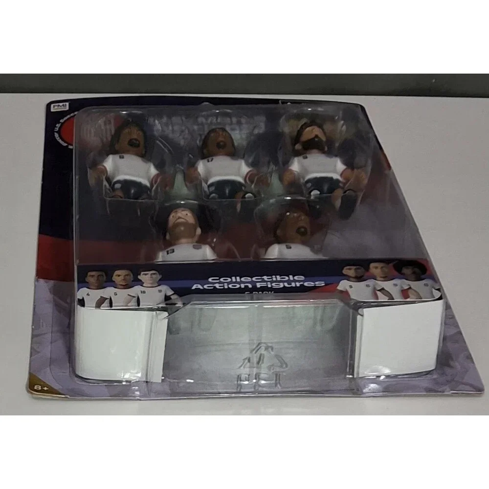 Supergoal USMNT Soccer Action Figures 5-Pack Boxed Ages 8+ U.S. Soccer